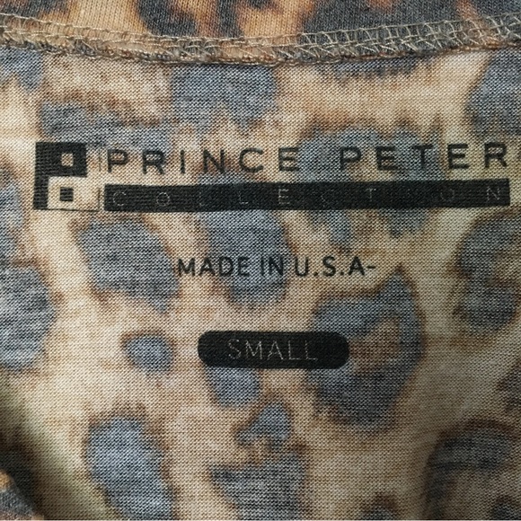 Prince Peter Collection soft leopard print tee - Picture 5 of 8